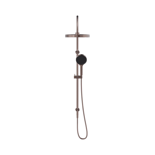 Serenity Twin Shower Brushed Bronze