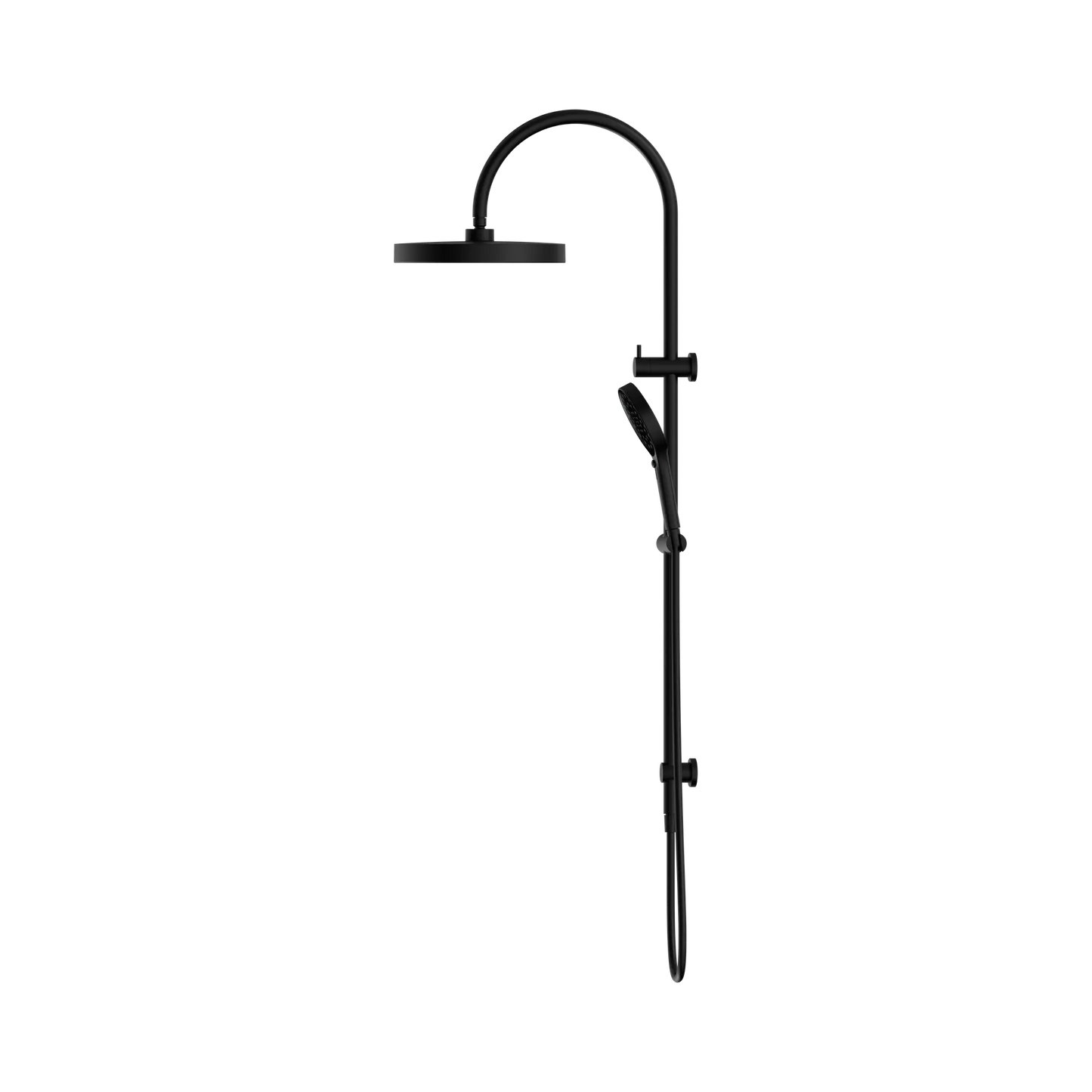 Serenity Twin Shower Matte Black