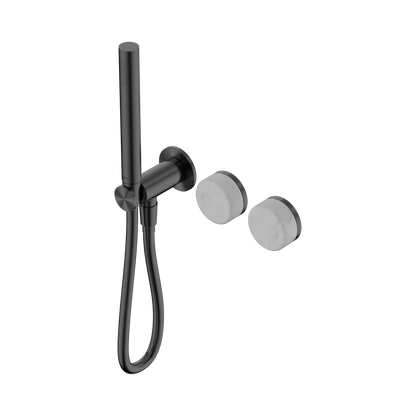 Serenity Progressive Shower System With Carrara Handle And Slim Shower Gun Metal