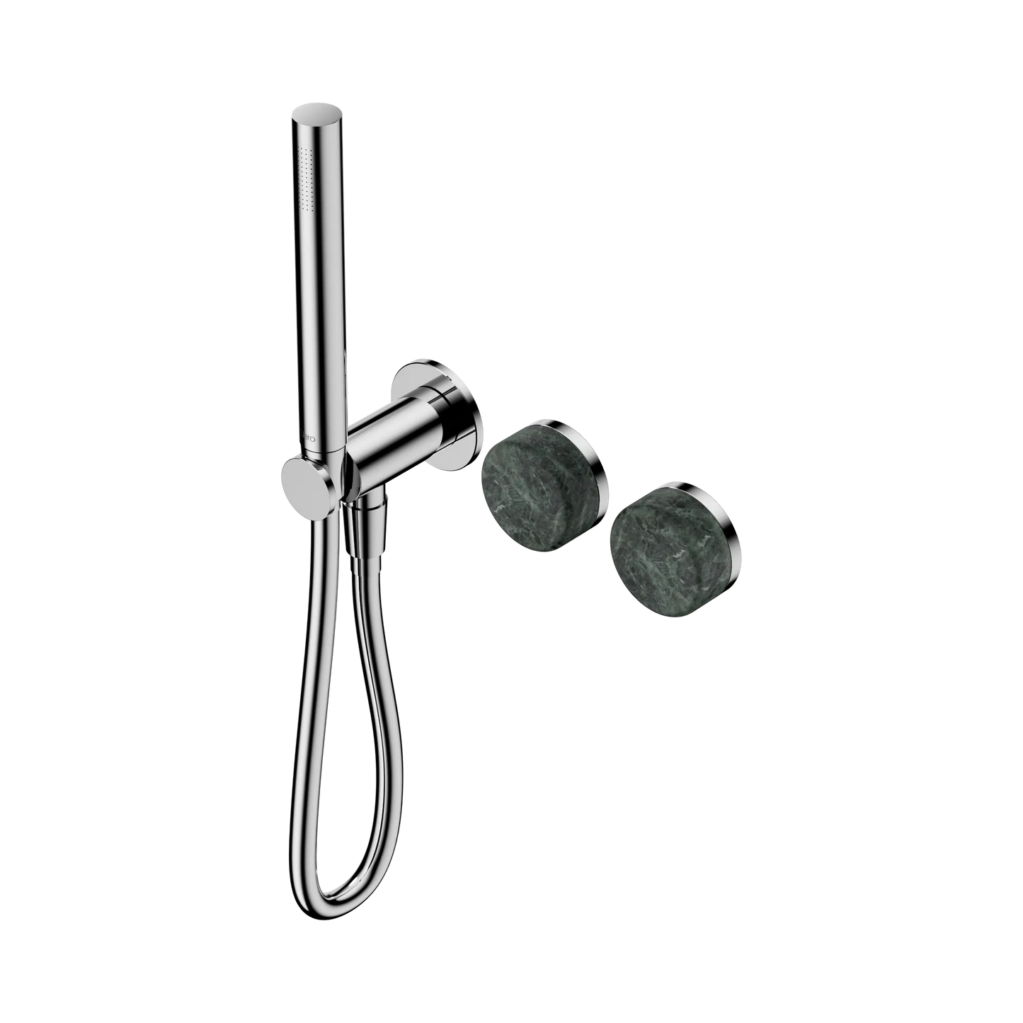 Serenity Progressive Shower System With Verde Alpi Handle And Slim Shower Chrome