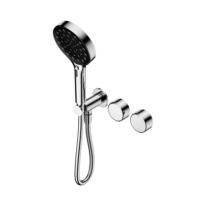 Serenity Progressive Shower System With Metal Handle And Serenity Hand Shower Chrome