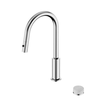 Serenity Progressive Pull Out kitchen Set With Carrara Handle Chrome