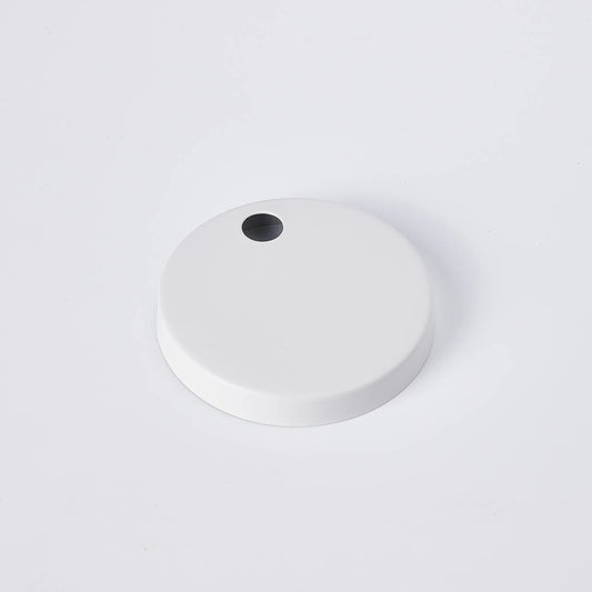 60mm Round Hinge cover of Toilet Seat Cover - Matte White