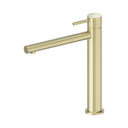 Dolce II Tall Basin Mixer Brushed Gold