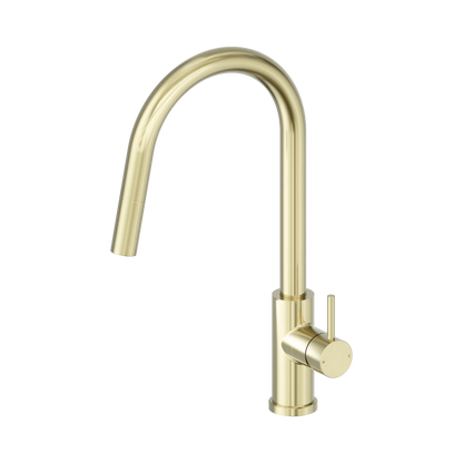 Dolce II Pull Out Sink Mixer Brushed Gold