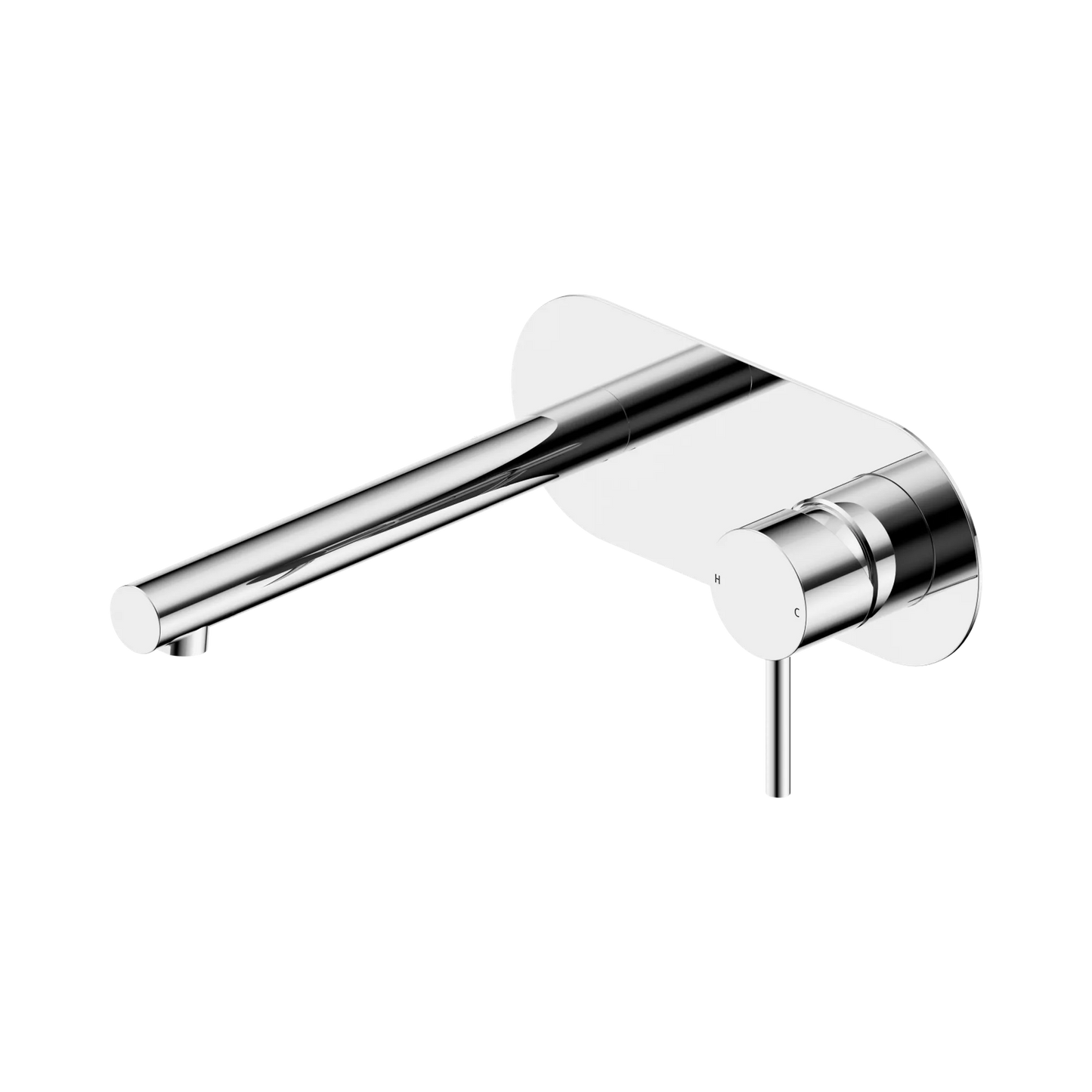 Dolce II Wall Basin/Bath Mixer Chrome