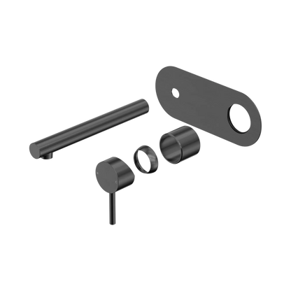 Dolce II Wall Basin/Bath Mixer Trim Kits Only Gun Metal