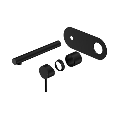 Dolce II Wall Basin/Bath Mixer Trim Kits Only Matte Black