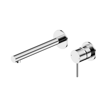 Dolce II Wall Basin/Bath Mixer Separate Back Plate Chrome