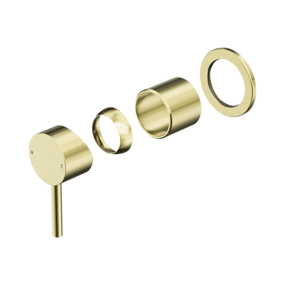 Dolce II Shower Mixer Trim Kits Only Brushed Gold