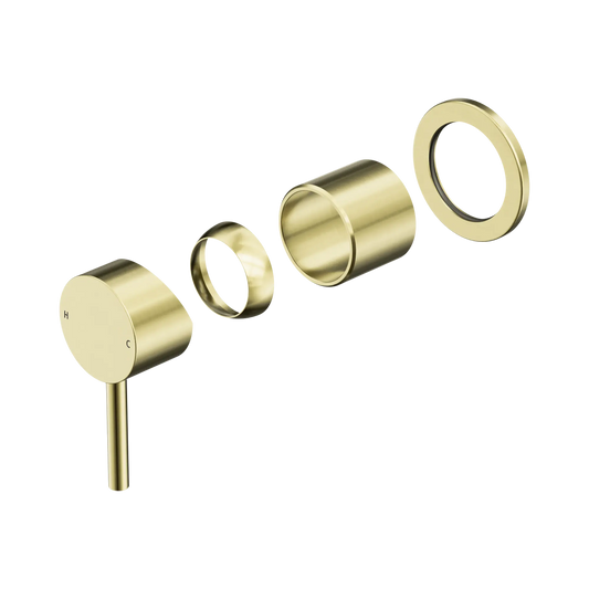 Dolce II Shower Mixer Trim Kits Only Brushed Gold