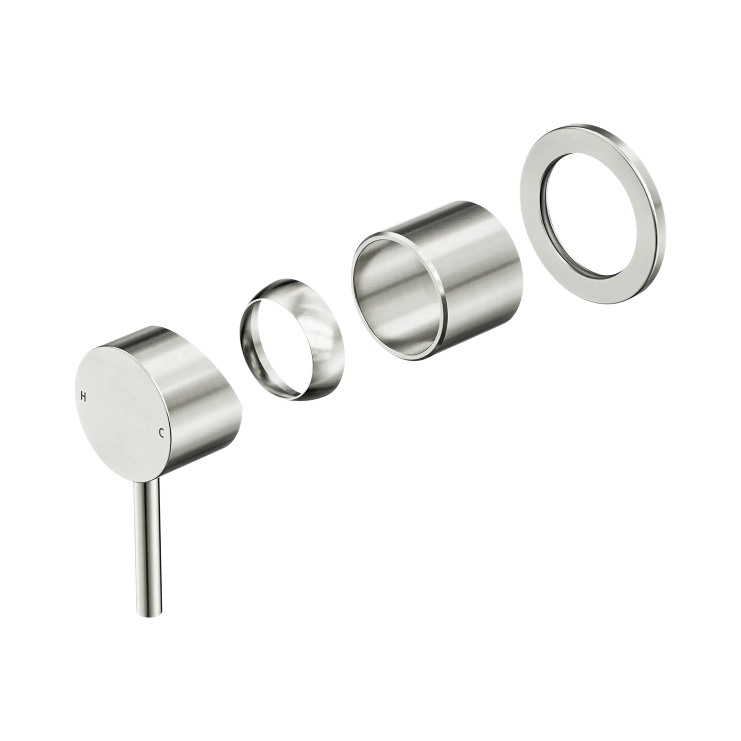 Dolce II Shower Mixer Trim Kits Only Brushed Nickel