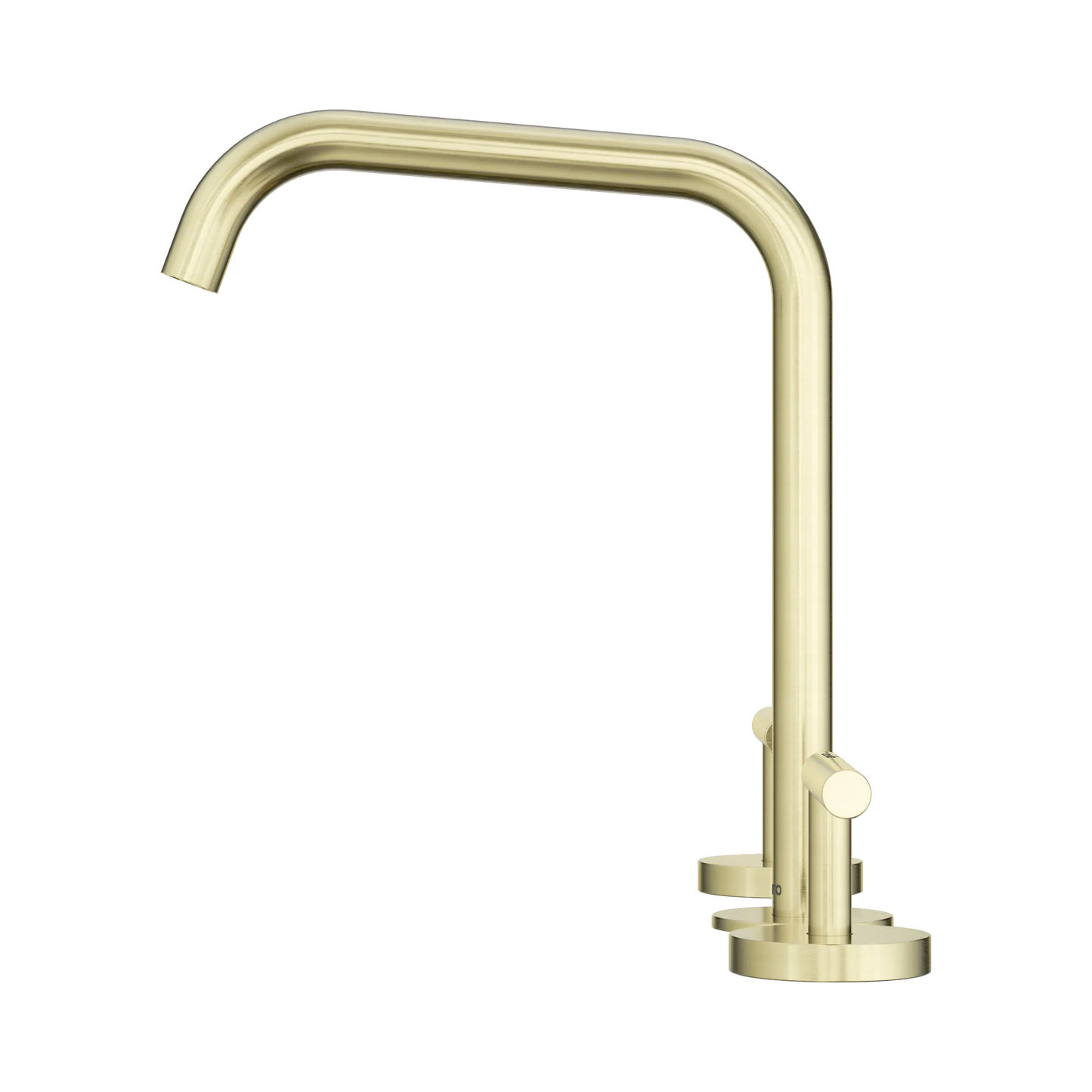 Mecca Lever Bath/Kitchen Set Edge Spout Brushed Gold
