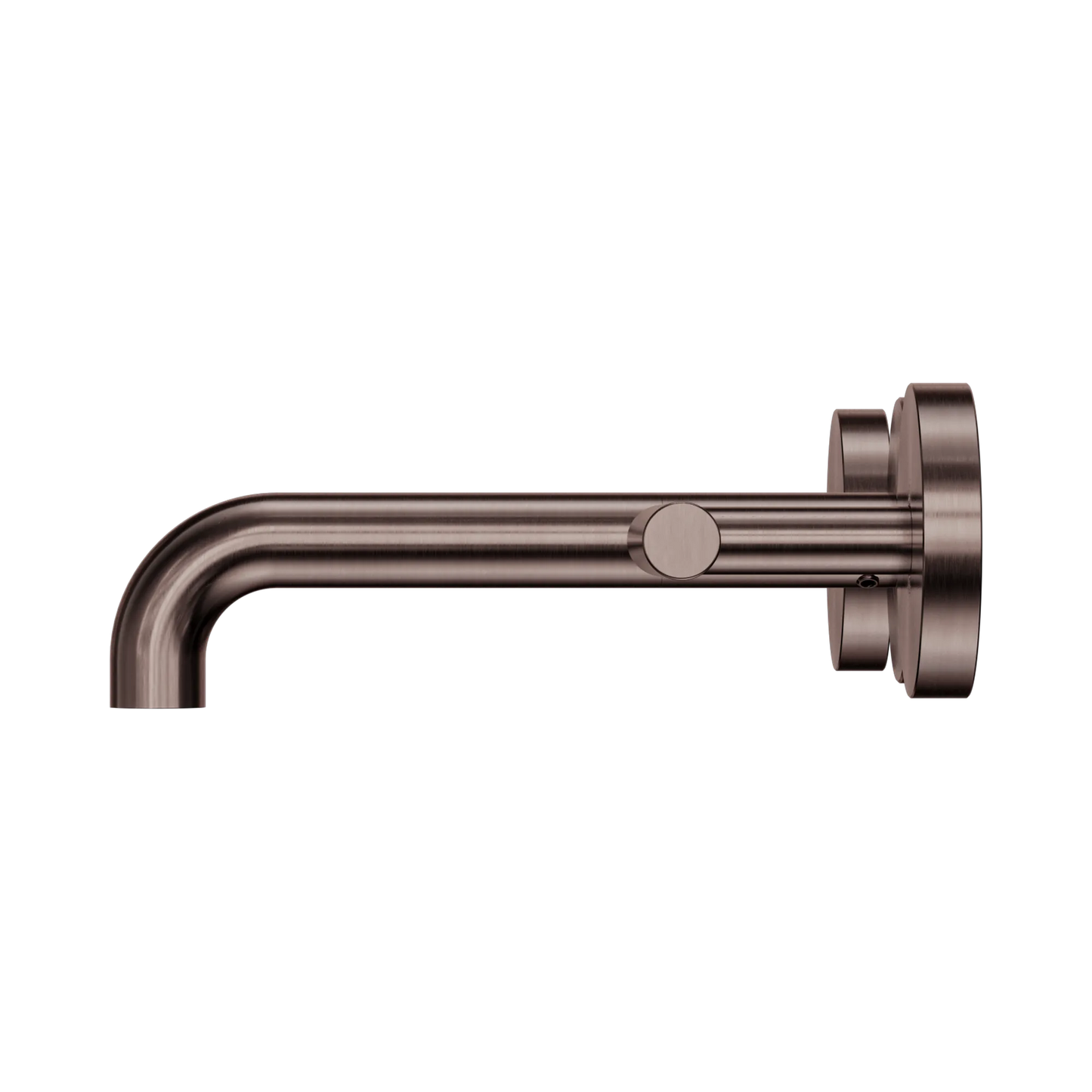 Mecca Lever Wall Basin/Bath Set 160mm Spout Brushed Bronze