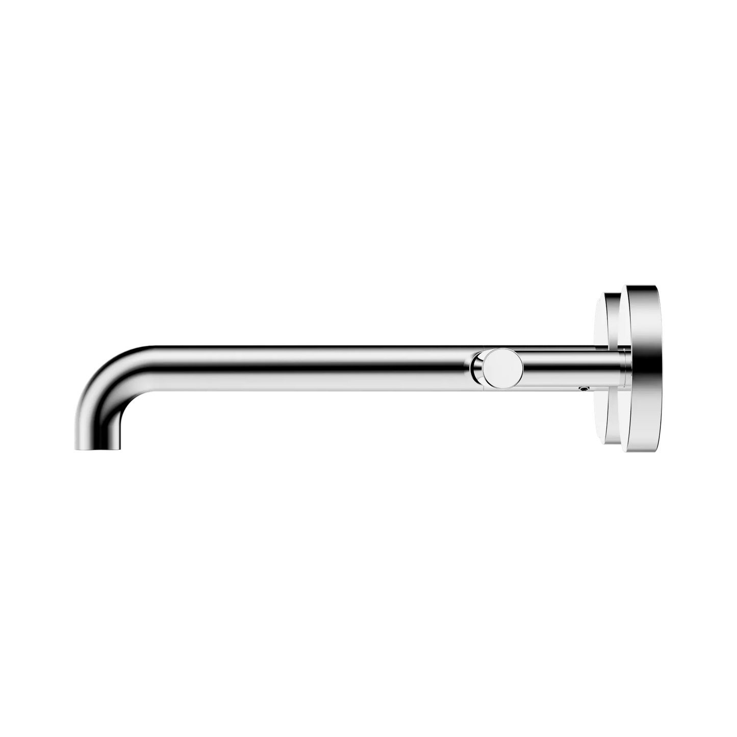 Mecca Lever Wall Basin/Bath Set 220mm Offset Spout Chrome
