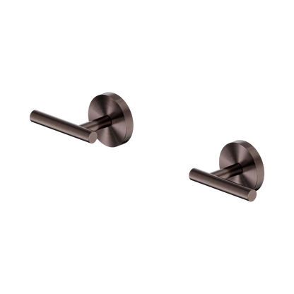 Mecca Lever Wall Top Assembly Brushed Bronze