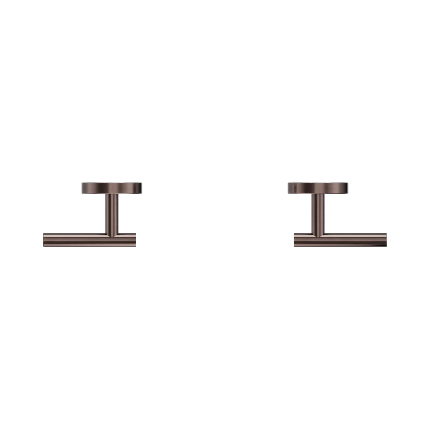 Mecca Lever Wall Top Assembly Brushed Bronze