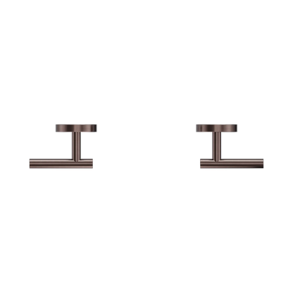 Mecca Lever Wall Top Assembly Brushed Bronze