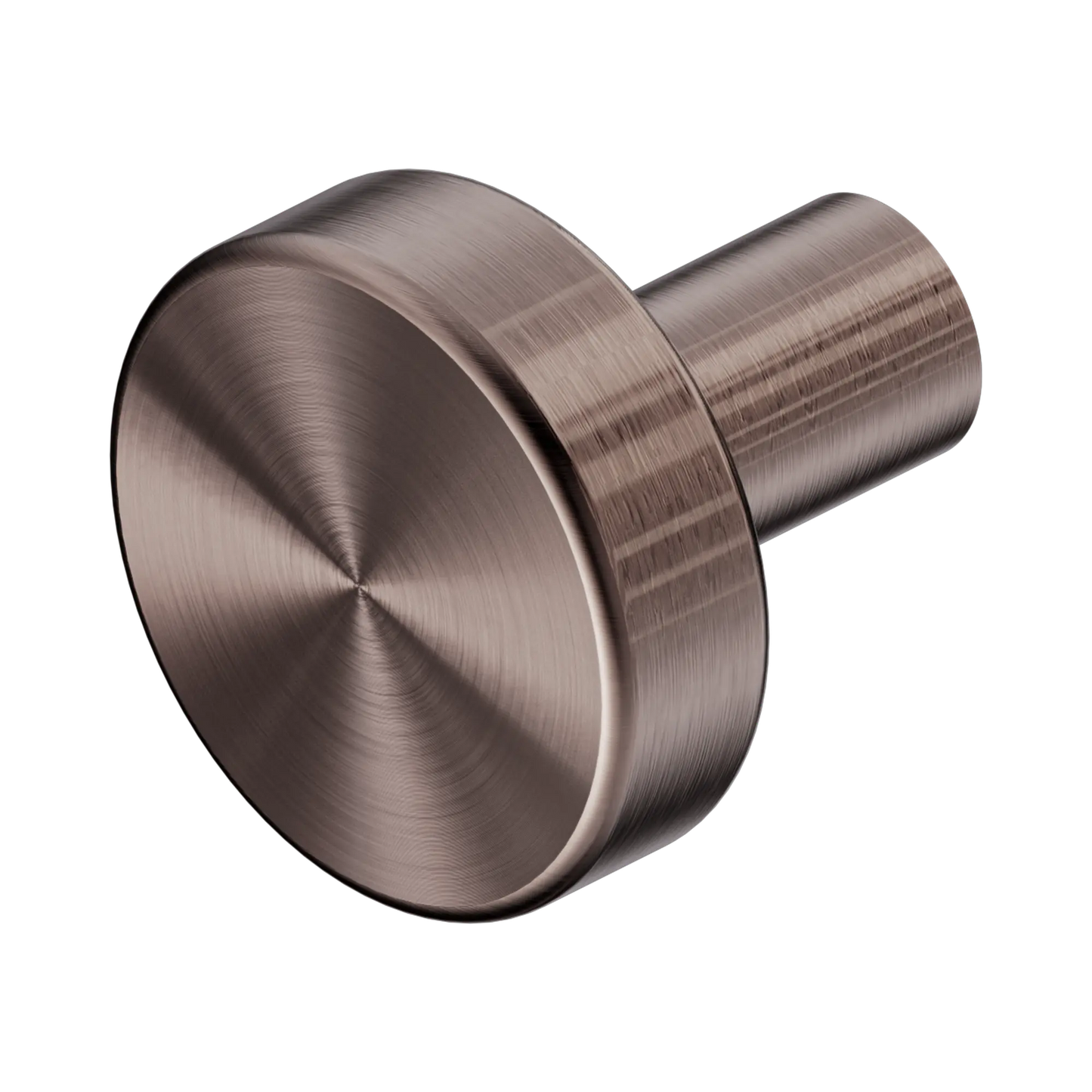 Mecca Cabinet Knob â€“ Ã˜26 Brushed Bronze