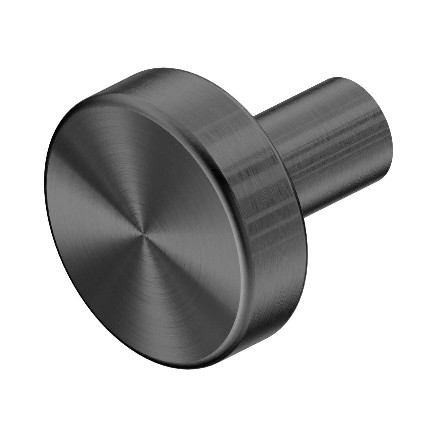 Mecca Cabinet Knob â€“ Ã˜26 Gun Metal