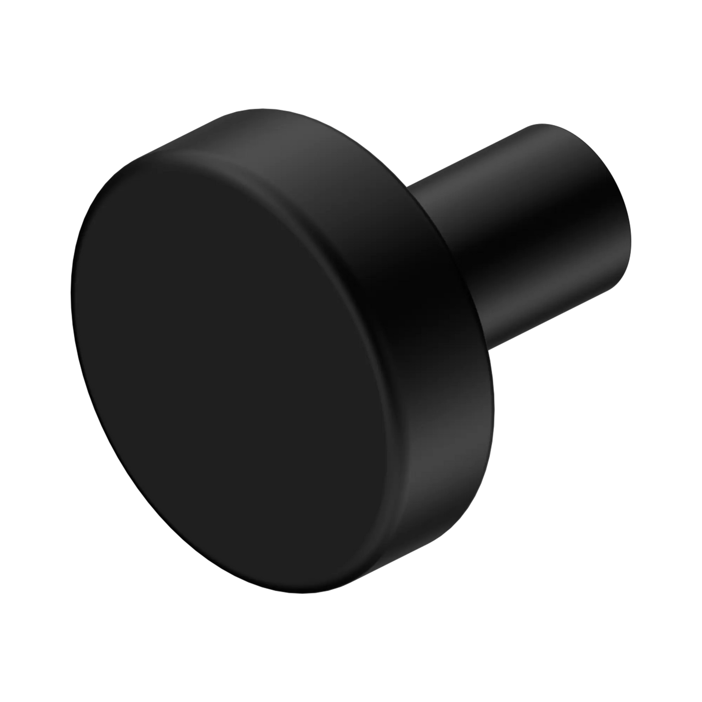 Mecca Cabinet Knob â€“ Ã˜26 Matte Black