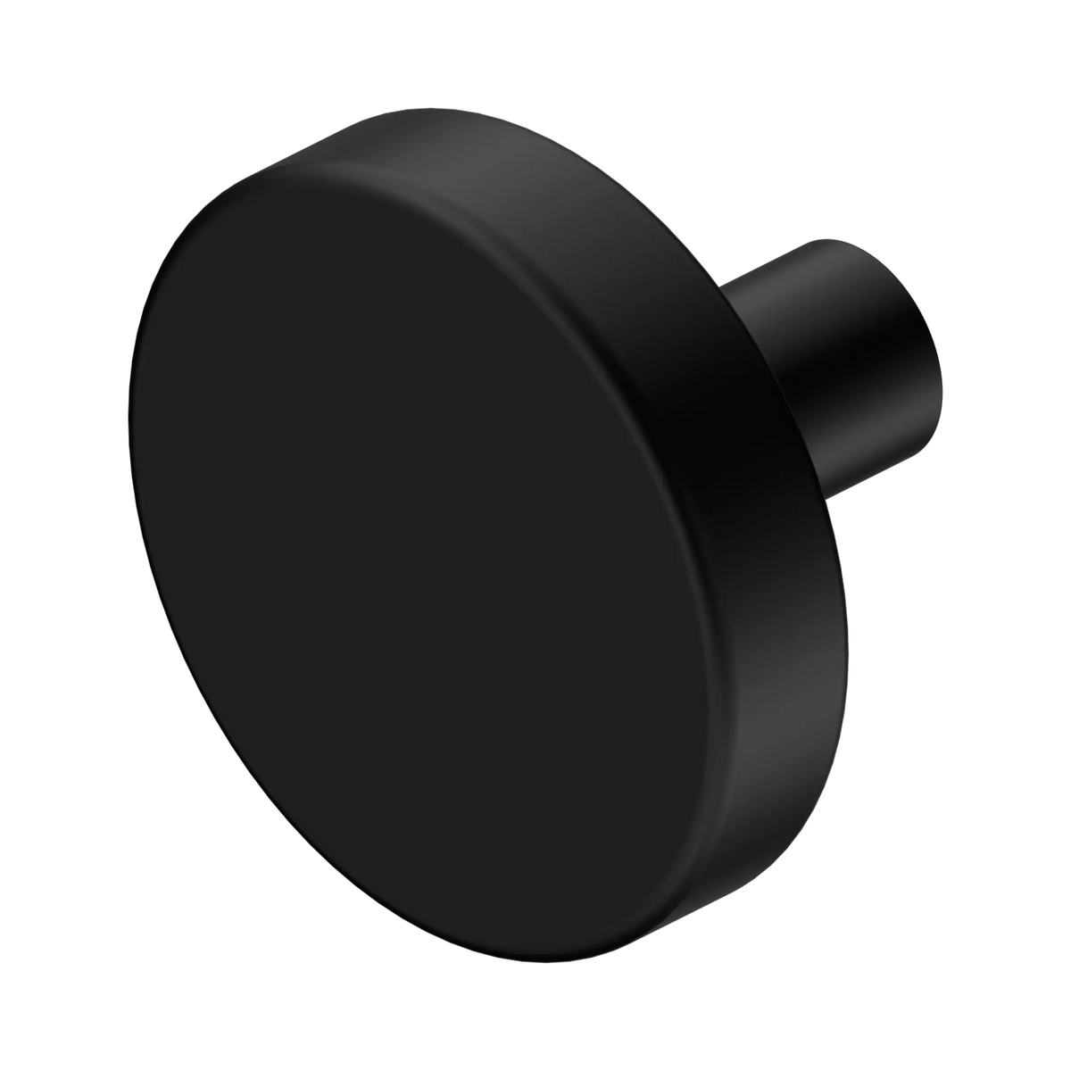 Nero Mecca Cabinet Knob – Ø36 Matte Black