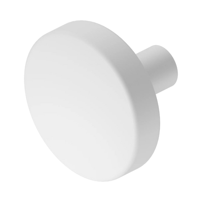 Mecca Cabinet Knob â€“ Ã˜36 Matte White