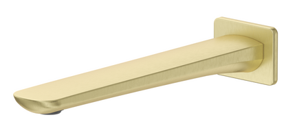 Kaza Bath Spout - 220mm - French Gold