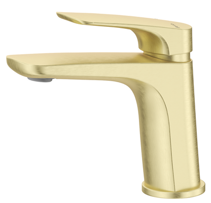 Kaza Basin Mixer - French Gold
