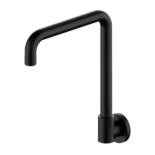 Nero X Plus Wall Mounted Swivel Spout Only Matte Black