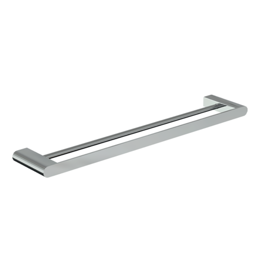 Serenity: Double Towel Rail 600mm Polished Stainless Steel