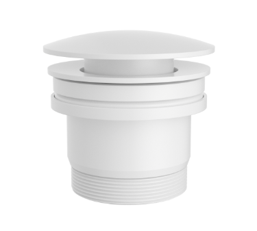 Pop-up Waste Basin Universal Matt White 40mm