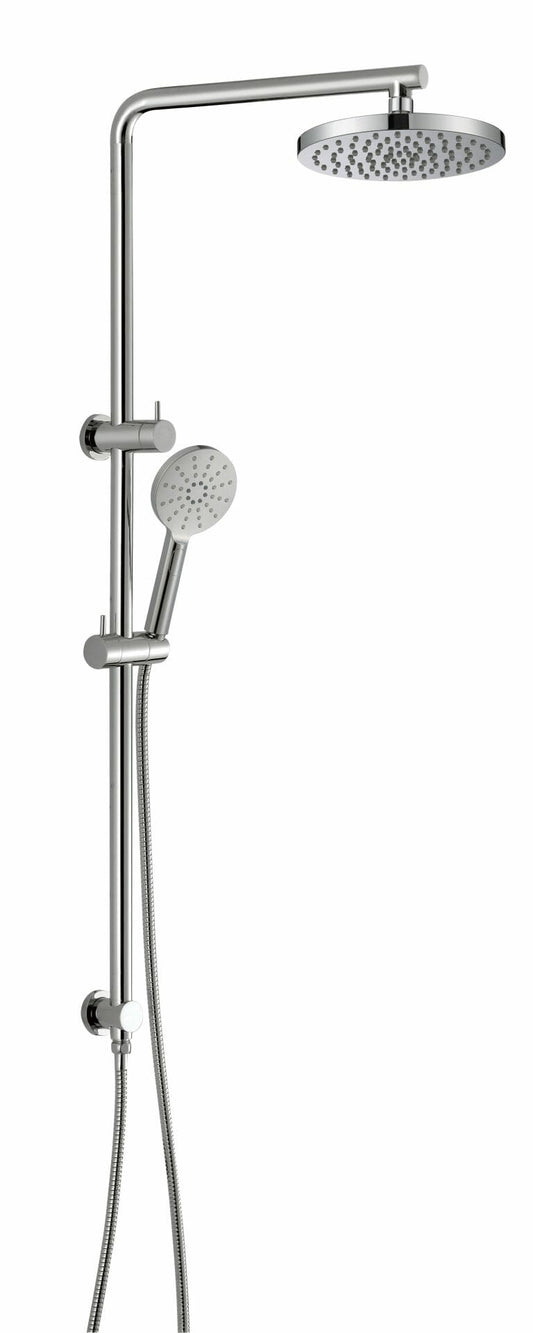 Cora Multi-function Shower Set 200 mm - Brushed Nickel