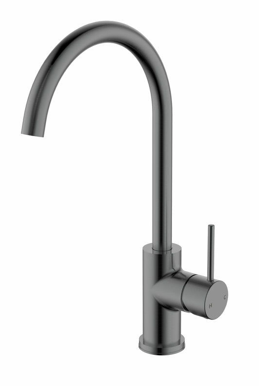 IKON-Hali sink Mixer - GUN METAL