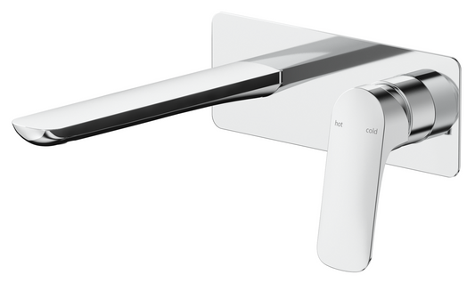 Kaza Wall-Spout Combo - 1P - TRIM KIT - Chrome