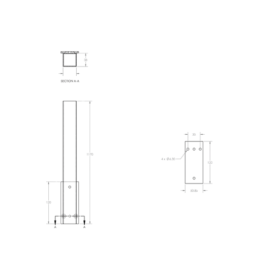 Accessory Pack to suit ML_BSBISLAND - Finish: Anodised Aluminum