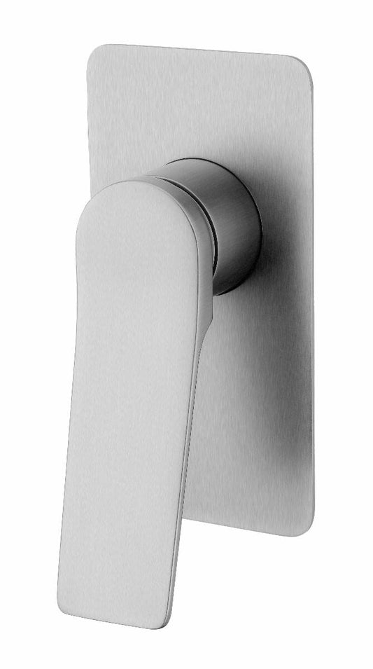 RUSHY Square Brushed Nickel Built-in   Shower Mixer(Brass)