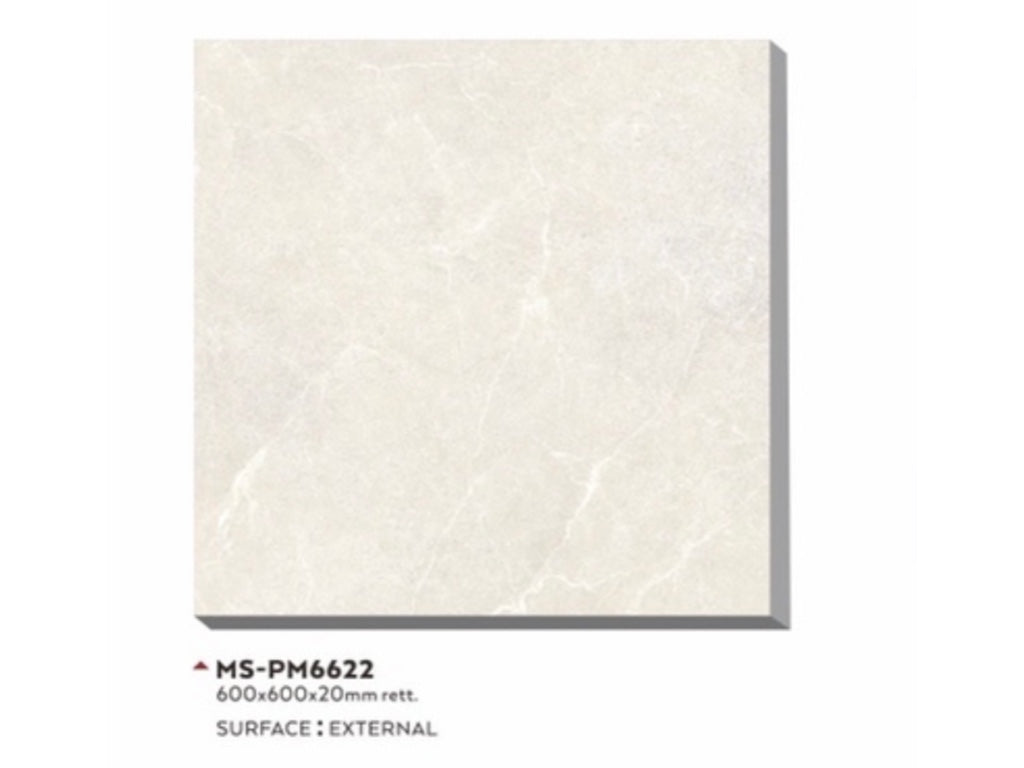PETRA MIX PAVERS - BEIGE PAVER Finish - 600X600X20 | .72 SQM / 2 PCS PER BOX