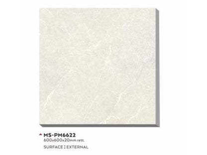PETRA MIX PAVERS - BEIGE PAVER Finish - 600X600X20 | .72 SQM / 2 PCS PER BOX