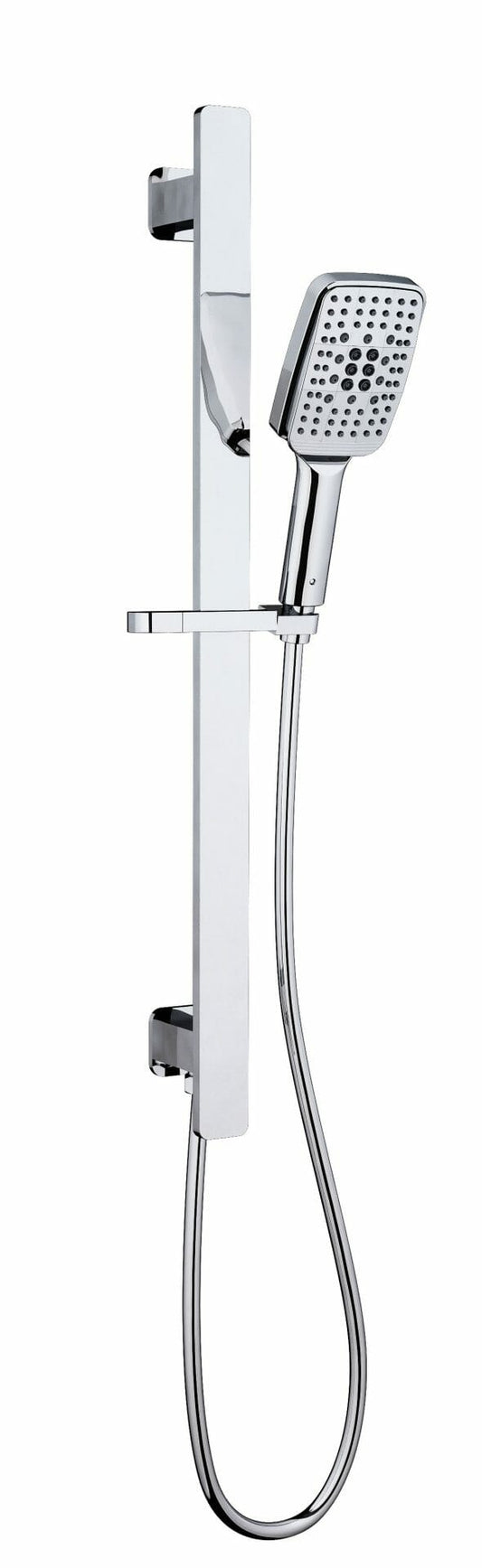 Seto Sliding Shower Rail with Integrated Water Inlet - Chrome