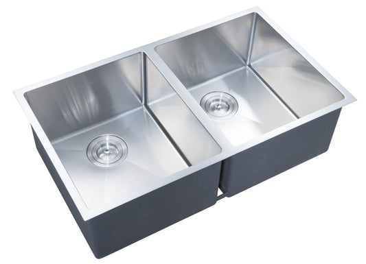 Arte Sink 76D 760X450X220X1.2 Sink With Clips & R10 Round Conner & Inside Width 410mm Edge 20mm