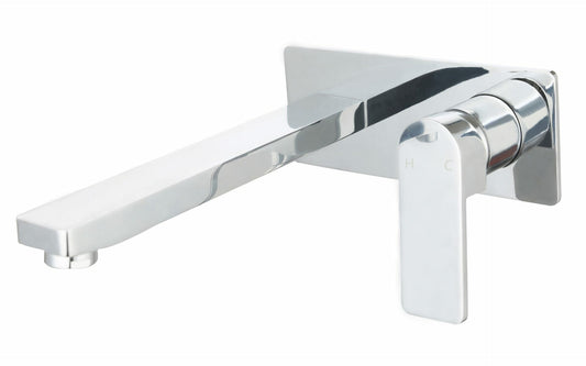 Flores wall basin mixer