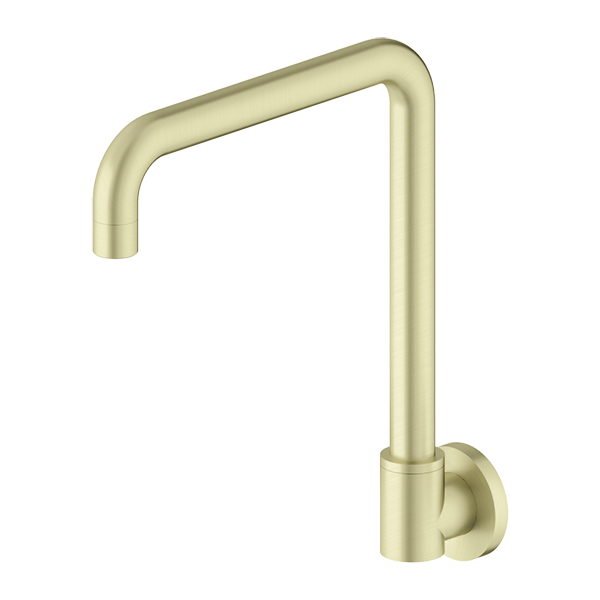 Nero X Plus Wall Mounted Swivel Spout Only Brushed Gold
