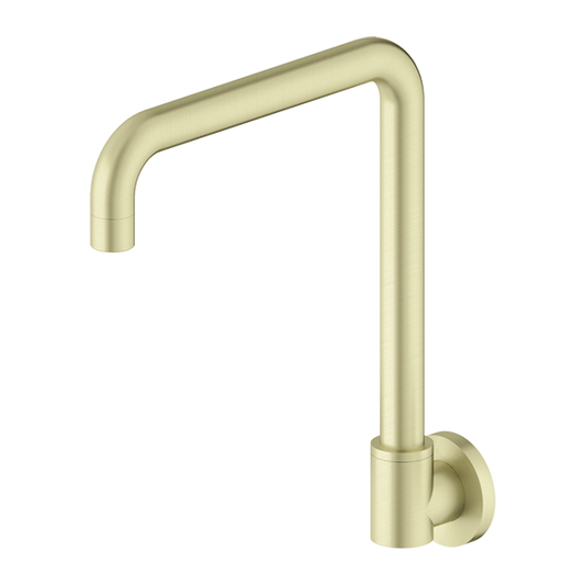 Nero X Plus Wall Mounted Swivel Spout Only Brushed Gold