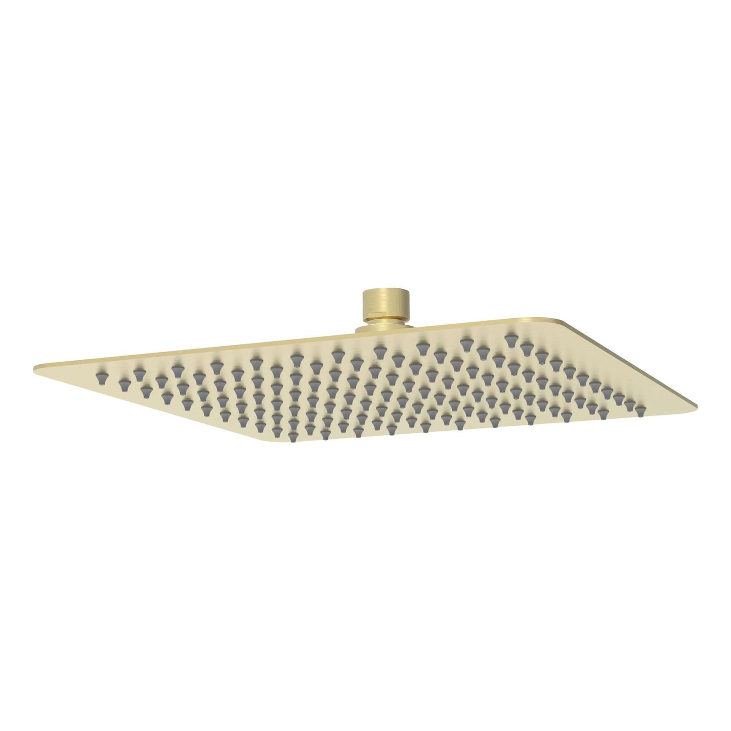 Nova 250mm Square Overhead Shower - Brushed Gold