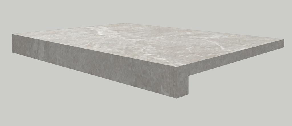 PETRA MIX DROP EDGE - LIGHT GREY DROP EDGE Finish - 600X400X50 | 1 PC = .24 SQM / SOLD PER PC - 2 PCS PER BOX