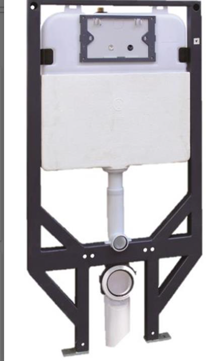 Frame In-wall Cistern 
for wall hung pan