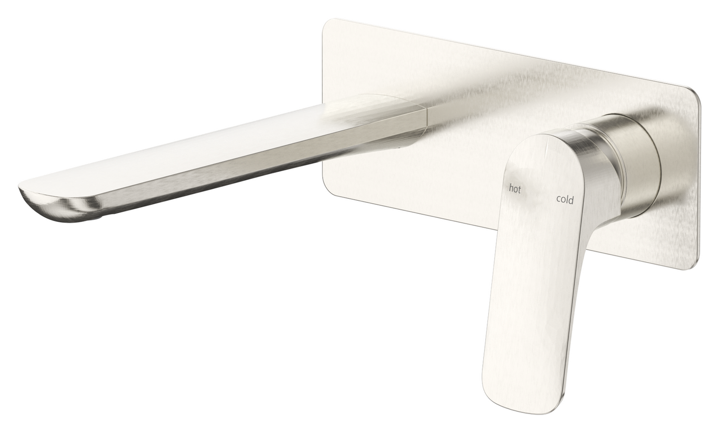 Kaza Wall-Spout Combo - 1P - TRIM KIT - Brushed Nickel