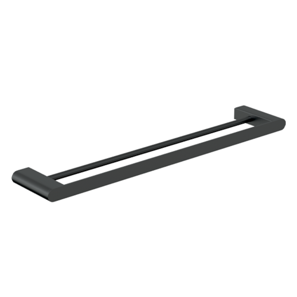 Serenity: Double Towel Rail 600mm Graphite