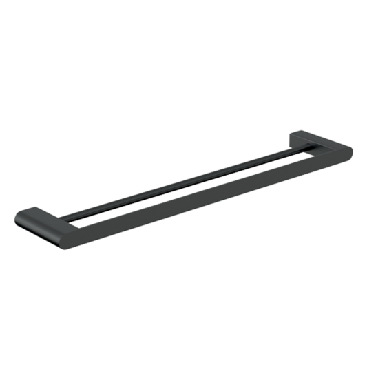 Serenity: Double Towel Rail 600mm Graphite